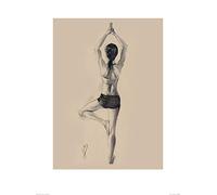 Hazel Bowman (Tree Pose 60 x 80 cm Toile Imprimée