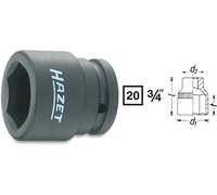 Hazet 1000S-24 6 pans extérieurs Douille à choc 24 mm 3/4 (20 mm)