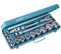 Hazet 1002Z Jeu de clés à douilles/carré creux 20 mm/nombre d'outils 18