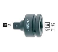HAZET Adaptateur pour cliquet 1007S-1 – carré creux 20 mm / carré massif 12,5 mm, 56 mm, 1 pièce