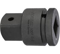 HAZET 1007S-2 Pièce d'agrandissement ∙ 3/4 pouce (20 mm) carré creux ∙ 1 pouce (25 mm) carré plein ∙ 65 mm