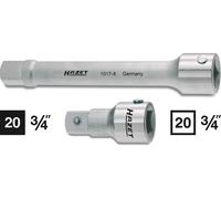 HAZET Rallonge 1017-3 3/4 pouce (20 mm) carré creux/carré massif 75 mm