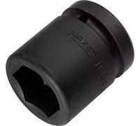 HAZET 1100S-34 Clé à douille à chocs ∙ hexagonale ∙ Carré creux 1 pouce (25 mm) ∙ Profil hexagonal externe ∙ 34 mm