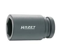 Hazet Douille à 6 pans à chocs - Carré creux 25 mm (1 pouce) - Profil à 6 pans extérieurs - Taille: 30 - Longueur totale: 110 mm - 1100SLG-30