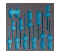 Hazet 163-100L 163-100L Insert en mousse (L x l) 344 mm x 342 mm