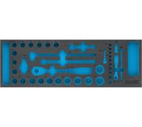 HAZET 163-110L Bac en mousse souple à 2 composants ∙ 635 mm x 218 mm