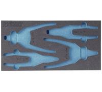 Hazet 163-124L 163-124L Insert en mousse (L x l) 342 mm x 172 mm