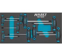 HAZET 163-182/9 Súprava skrutkovačov ∙ s T-rukoväťou ∙ Vnútorný profil TORX® ∙ T6 ∙ T7 ∙ T8 ∙ T9 ∙ T10 ∙ T15 ∙ T20 ∙ T25 ∙ T30 ∙ Počet nástrojov : 9