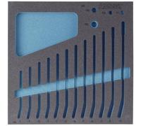 Hazet 163-186L 163-186L Insert en mousse (L x l) 344 mm x 342 mm
