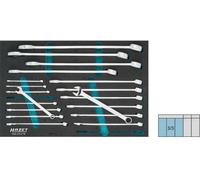 Hazet 163-210/19 163-210/19 Jeu de clés mixtes 19 pièces Ouverture de clé (métrique) 8 - 34 mm