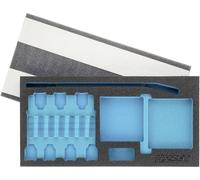 HAZET Garniture en mousse souple bimatière 163-256L ∙ L x l : 342 mm x 172 mm