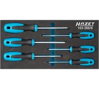 HAZET 163-266/6 Súprava skrutkovačov ∙ TORX® ∙ Vnútorný profil TORX® ∙ T10 ∙ T15 ∙ T20 ∙ T25 ∙ T27 ∙ T30 ∙ Počet nástrojov : 6