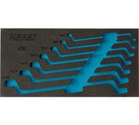 Hazet 163-296L 163-296L Insert en mousse (L x l) 342 mm x 172 mm