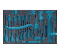 Hazet 163-31L Garniture en mousse souple bi matière