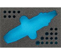 Hazet 163-333L Garniture en mousse souple bi matière