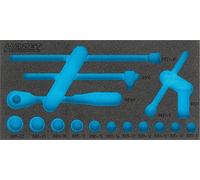 Hazet 163-334L Garniture en mousse souple bi matière