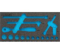 Hazet 163-335L 163-335L Insert en mousse (L x l) 342 mm x 172 mm
