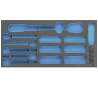 Hazet 163-340L 163-340L Insert en mousse (L x l) 342 mm x 172 mm