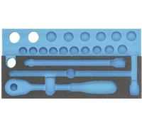 Hazet 163-357L 163-357L Insert en mousse (L x l) 342 mm x 172 mm