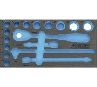 Hazet 163-358L 163-358L Insert en mousse (L x l) 342 mm x 172 mm