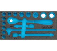 Hazet 163-358L Garniture en mousse souple bi matière
