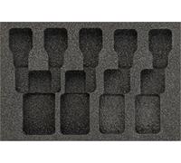 Hazet 163-361L Garniture en mousse souple bi matière