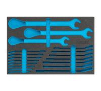 HAZET 163-366L Plateau en mousse souple à 2 composants ∙ 519 mm x 342 mm