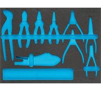 Hazet 163-370L Garniture en mousse souple bi matière