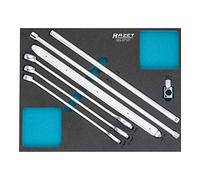 HAZET Jeu d'outils 163-371/7 – 7 pièces – Profil Traction à 12 pans extérieurs