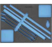 Hazet 163-371L 163-371L Insert en mousse (L x l) 519 mm x 392 mm