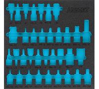 Hazet 163-407L Garniture en mousse souple bi matière