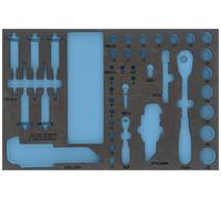 Hazet 163-466L 163-466L Insert en mousse (L x l) 519 mm x 342 mm