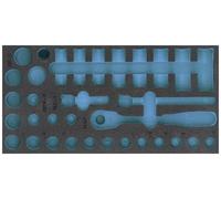 Hazet 163-483L 163-483L Insert en mousse (L x l) 342 mm x 172 mm