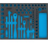 HAZET 163-513L Flacon en mousse souple à 2 composants ∙ 519 mm x 392 mm
