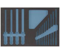 HAZET Garniture en mousse souple bimatière 163-55L HAZET Quantité:1