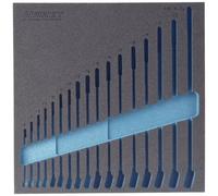 HAZET Garniture en mousse souple bimatière 163-98L ∙ L x l : 344 mm x 342 mm