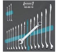Hazet 163-99/18 Clé à fourche, Clé plate
