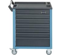 Hazet 177-7 Servante datelier Tôle dacier Couleur: bleu