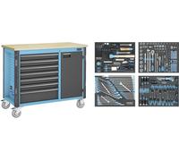 Hazet 179NW-7/230 Établi mobile 179NW-7/230 (L x l x H) 600 x 1150 x 964 mm