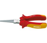 HAZET 1826VDE-22 Pince à becs ronds ∙ avec isolation protectrice ∙ 160 mm