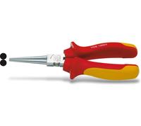 Hazet 1826VDE-22 VDE Pince à bouts ronds droite Acier Chrome-Vanadium 160 mm