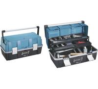 HAZET Boîte à outils 190L-3 vide plastique noir, bleu, argent