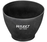 HAZET Jeu de godets à plâtre 197-73/5 - 5 pièces, godets souples en caoutchouc