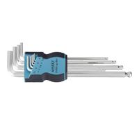 Hazet 2105LG/9H 6 pans intérieurs Jeu de clés mâles coudées 1.5 mm, 2 mm, 2.5