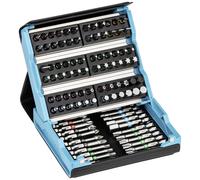 Hazet 2200SC-3 Jeu d'embouts 96 pièces vis à fente, cruciforme Phillips, vis Pozidriv, 6 pans intérieurs, TORX® intérieur, Torx