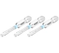 Hazet 2204NSLG-3/3 2204NSLG-3/3 Embout 6 pans Propulseur: 1/4 (6.3 mm) Sortie: hexagonal 3 mm