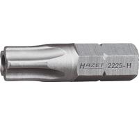 Hazet 2225-20H Embout-tournevis à profil en étoile intérieur à pivot hexagone massif 1/4'' longueur 25 mm