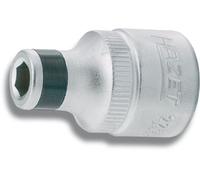 HAZET Adaptateur 2250-4 - carré creux 1/2 (12,5 mm) vers hexagone creux 1/4 (6,3 mm) 35 mm