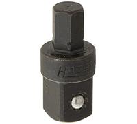 Hazet 2311 Adaptateur hexagone massif 3/8'' carré massif 1/2'' longueur 38 mm