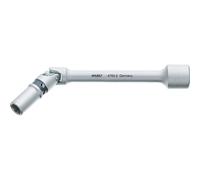 HAZET 4760-2 Clé pour bougies de préchauffage ∙ Carré creux 3/8 pouce (10 mm) ∙ Profil hexagonal extérieur ∙ 8 mm ∙ 5⁄16″